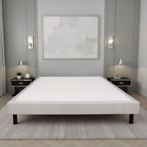 Sommier Tapissier En Kit Gris Clémence 180x200 Cm