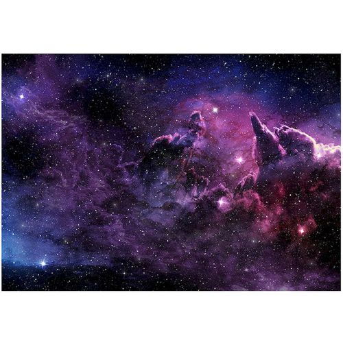 Papier Peint Adhésif Nébuleuse Pourpre 343 X 245 Cm Violet
