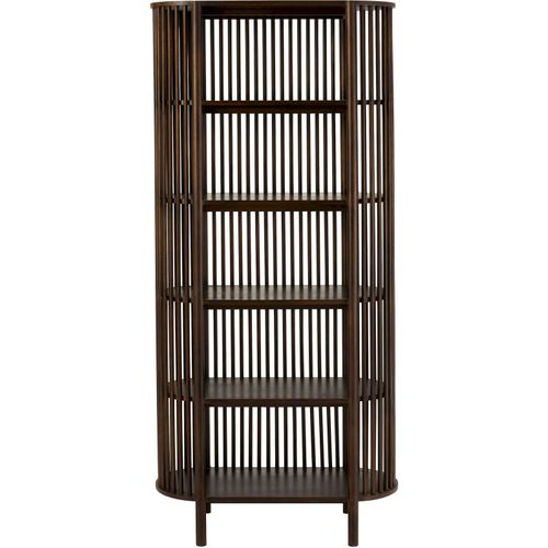 Armoire Marron Bois 38x84x190cm