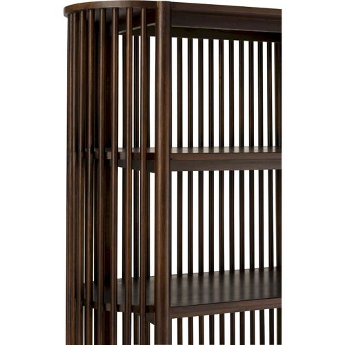 Armoire Marron Bois 38x84x190cm