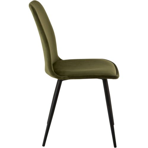 Chaise Vert Fer 46,5x44,5x86cm