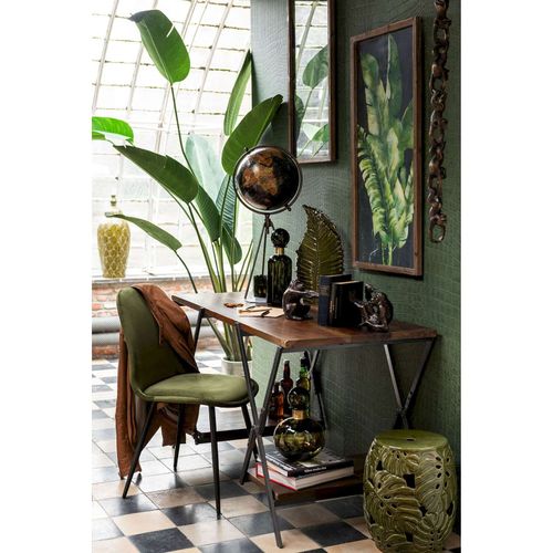 Chaise Vert Fer 46,5x44,5x86cm