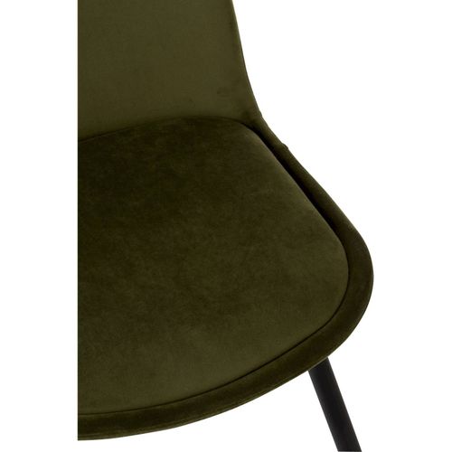 Chaise Vert Fer 46,5x44,5x86cm