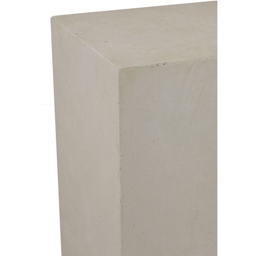 Colonne Extérieure Beige Résine 28x28x101,5cm