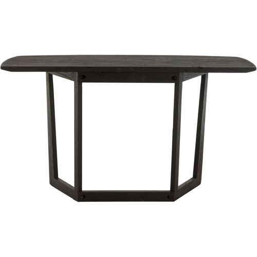 Console Noir Bois 140x40x78cm