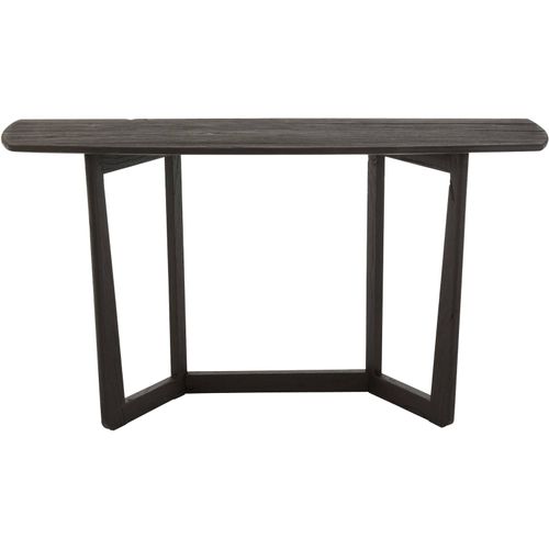 Console Noir Bois 140x40x78cm