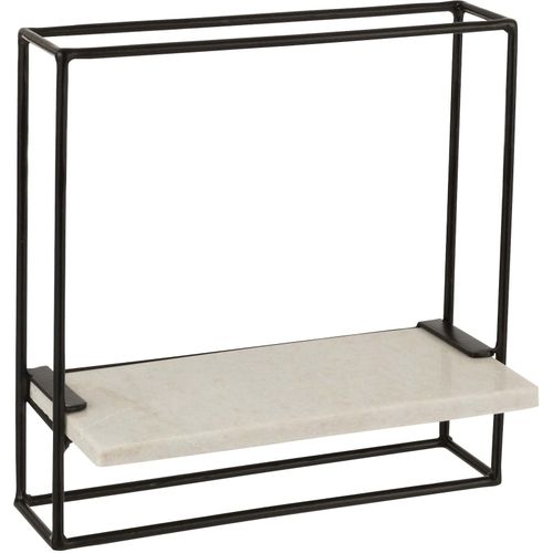 Etagère Blanc Marbre 15,5x35x35cm
