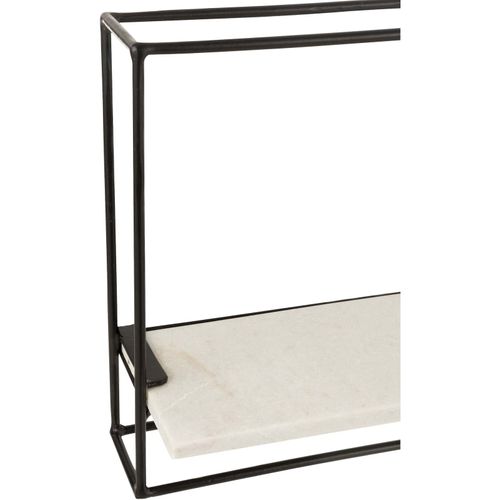 Etagère Blanc Marbre 15,5x35x35cm
