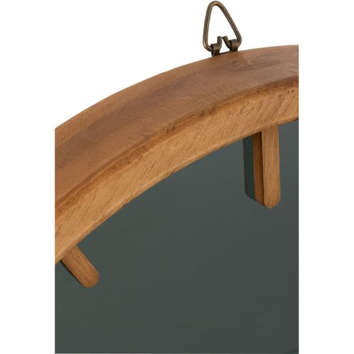 Horloge Murale Marron Verre 40x5x40cm