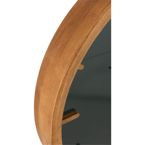 Horloge Murale Marron Verre 40x5x40cm