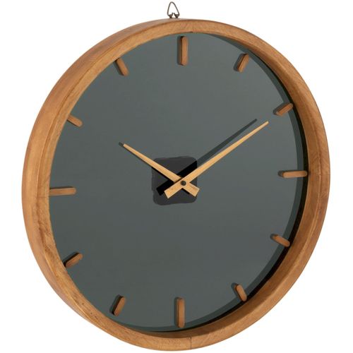 Horloge Murale Marron Verre 40x5x40cm