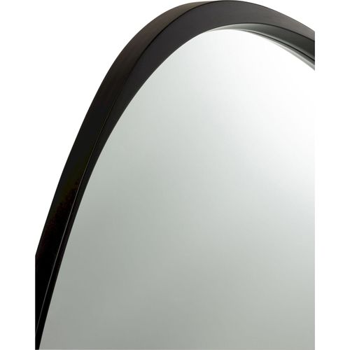 Miroir Mural Noir Bois 99x6,8x90cm