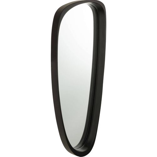 Miroir Mural Noir Bois 33x6,8x79cm