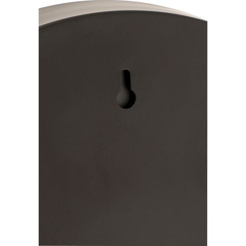 Miroir Mural Noir Fer 40x5x40cm