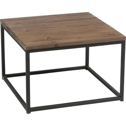 Table Basse Marron Bois 60x60x41cm