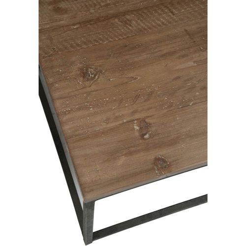 Table Basse Marron Bois 60x60x41cm
