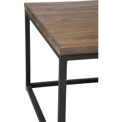 Table Basse Marron Bois 60x60x41cm