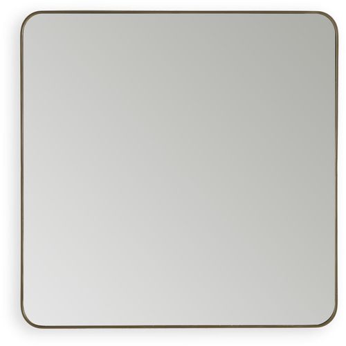 Miroir Métal doré 80x3x80cm