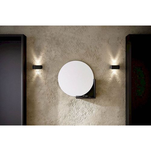 Miroir Bois Noir 61,8x12x61,8cm