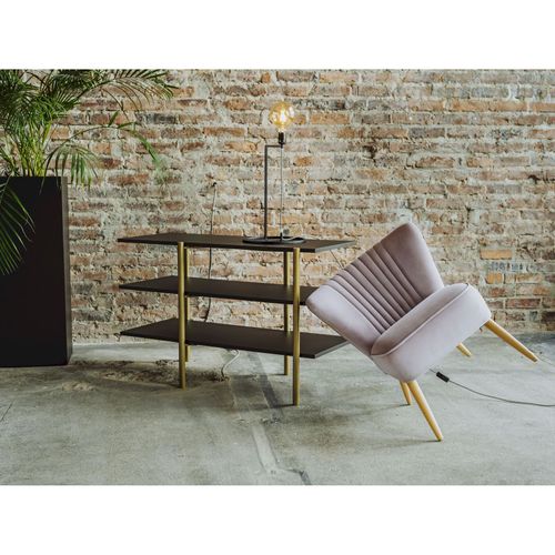 Console Métal Or 110x50x71cm