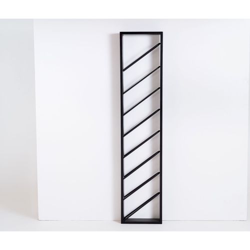 Etagère Métal Noir 35x10x173cm