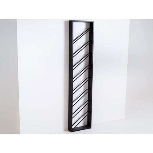 Etagère Métal Noir 35x10x173cm