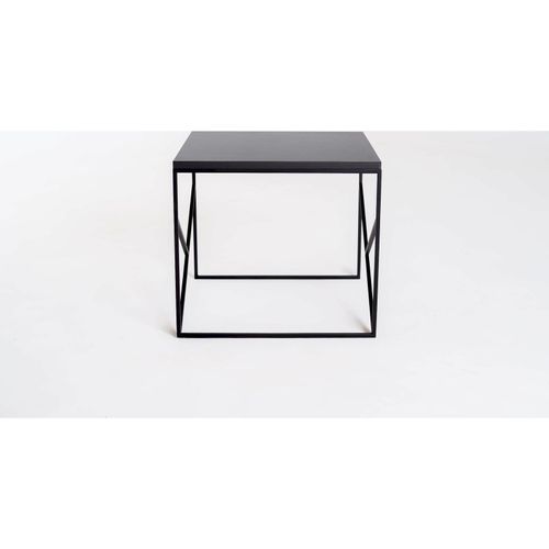 Table Basse Métal Noir 50x50x45cm