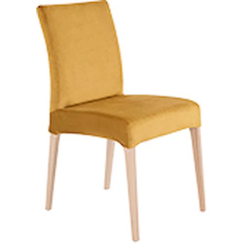 Chaise Tissu Orange 45x58x93cm