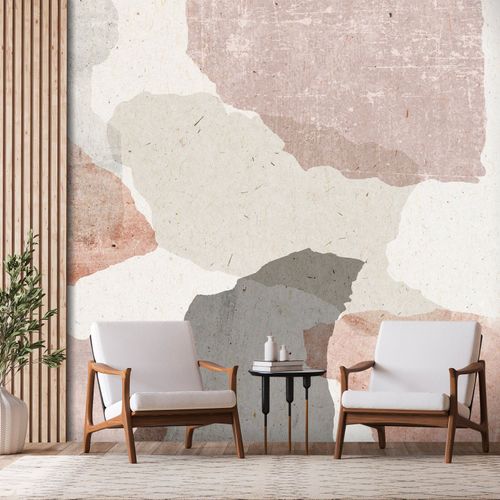 Papier Peint Adhésif Colorful Terrazzo 441 X 315 Cm Beige