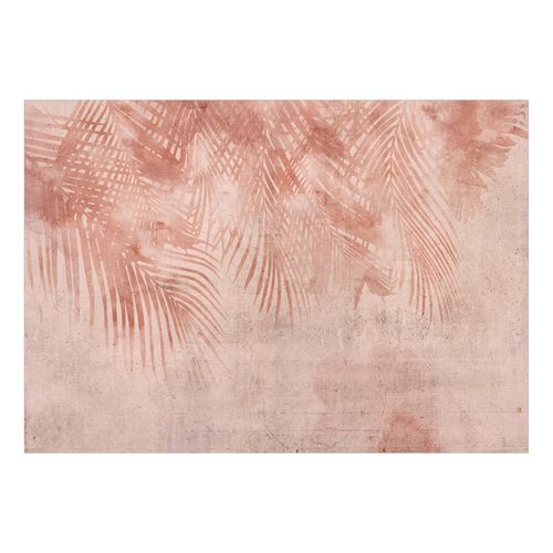Papier Peint Adhésif Pink Palm Trees 441 X 315 Cm Rose