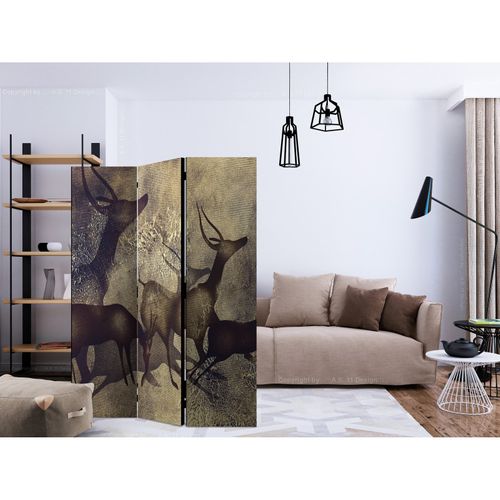 Paravent 3 Volets Toile Intissée 135x172cm