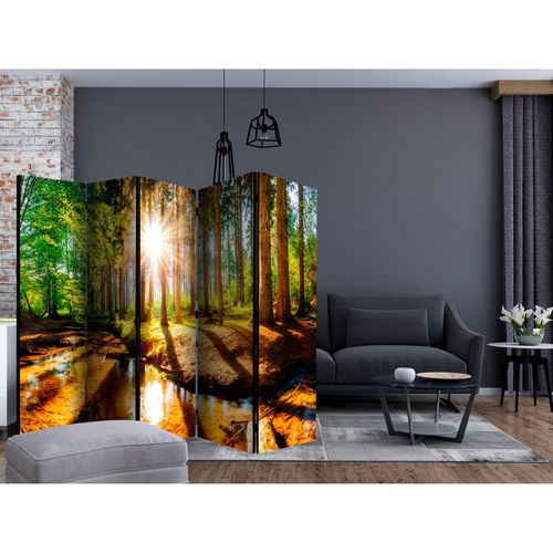 Paravent 5 Volets Toile Intissée 225x172cm
