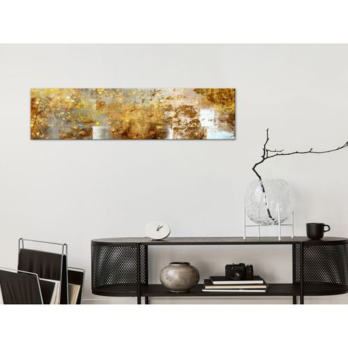 Tableau Toison D'or Étroit 150 X 50 Cm Beige