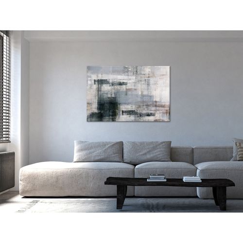 Tableau Spring Awakening 90 X 60 Cm Gris
