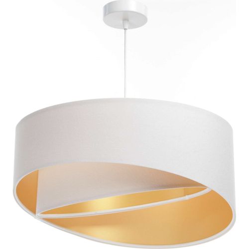 Suspension Tissu Blanc 45x45x21cm