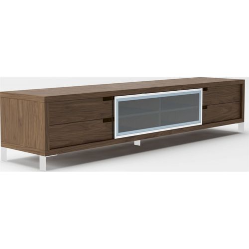 Meuble TV Bois Foncé 238x53x51cm