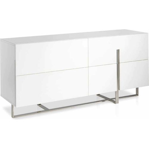 Buffet Bois Blanc 160x46x75cm