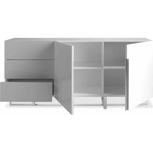 Buffet Bois Blanc 180x42x85cm