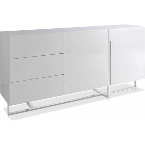 Buffet Bois Blanc 180x42x85cm