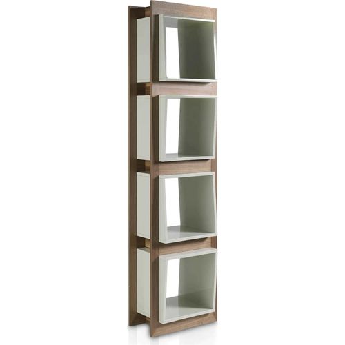 Étagère Bois Foncé 50x41x200cm