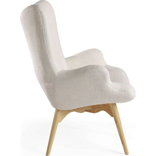 Fauteuil Simili-cuir Gris 70x80x92cm