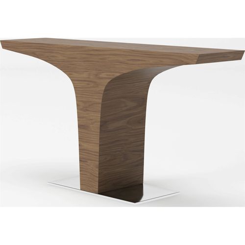 Table D’appoint Bois Foncé 150x35x80cm