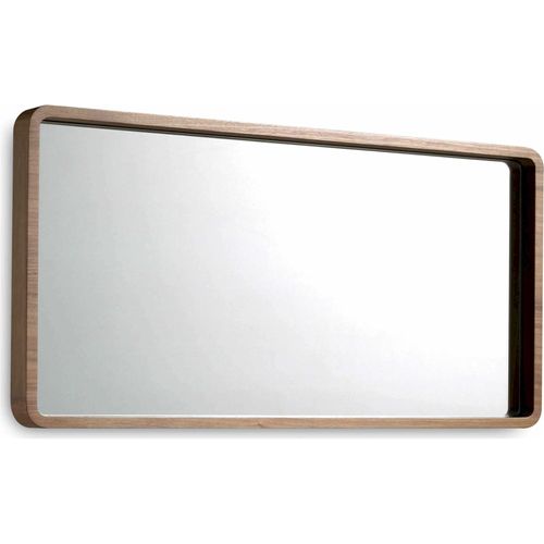 Miroir Bois Foncé 100x50x7cm