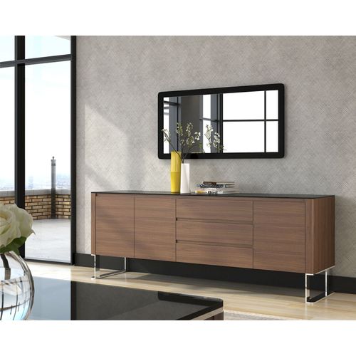 Buffet Bois Foncé 200x50x81cm