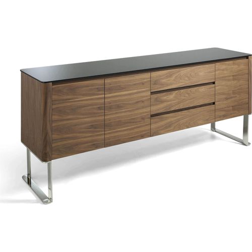 Buffet Bois Foncé 200x50x81cm