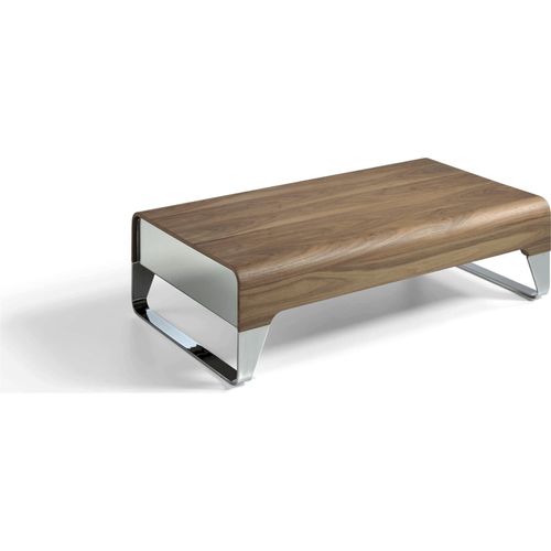 Table Basse Bois Foncé 120x70x34cm