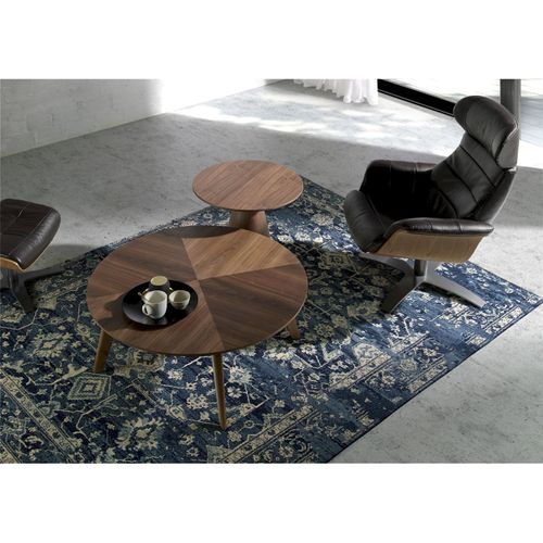 Fauteuil Cuir Noir 79x84x100cm