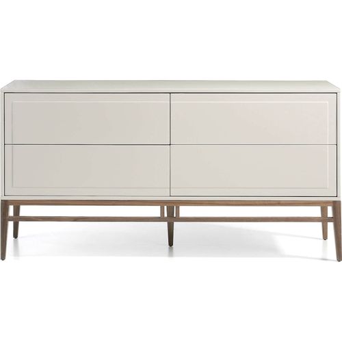 Buffet Bois Gris 160x45x80cm