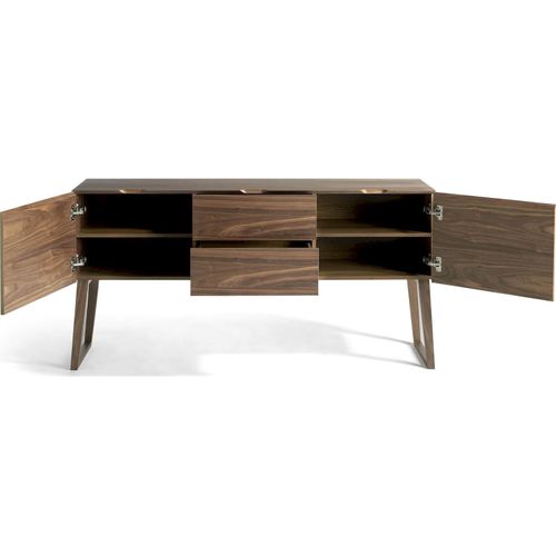 Buffet Bois Foncé 160x40x80cm