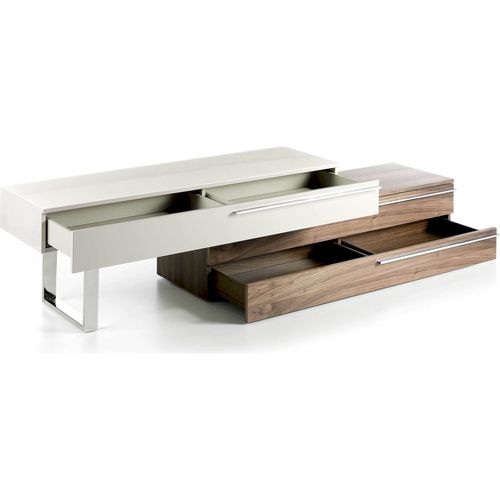 Meuble TV Bois Foncé 152x45x53cm